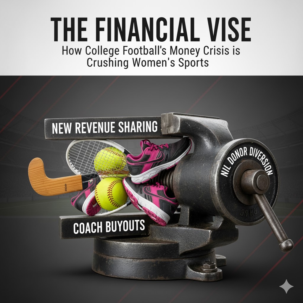 How a Three-Front Financial War in College Football Puts Women's Sports on the Chopping Block